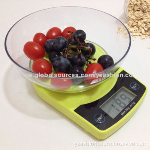 5kg/1g Electronics kitchen Scale for Household